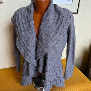 Fenn Wright Manson gorgeous circle cardigan sweater 12 14  nicely detailed!